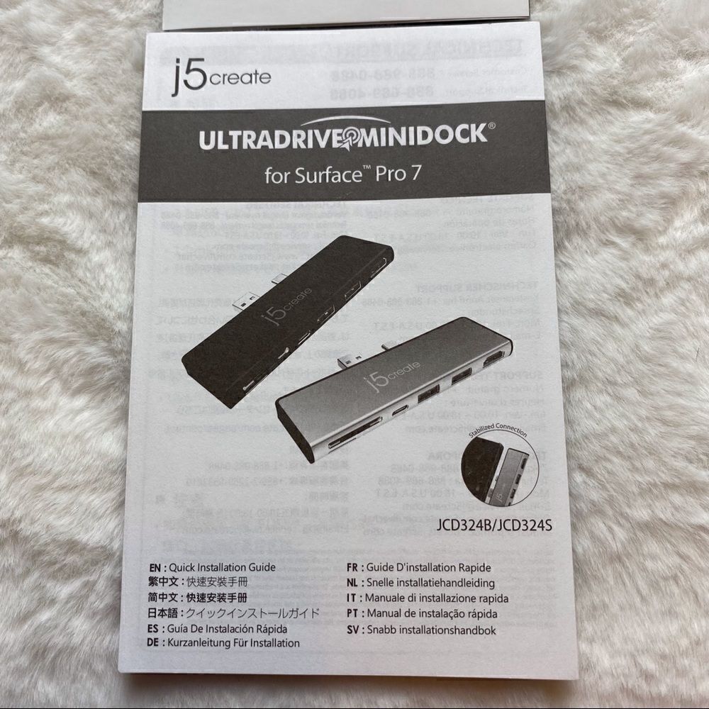 J Create Ultra Drive Minidock For Surface Pro 7 - Picture 3 of 11